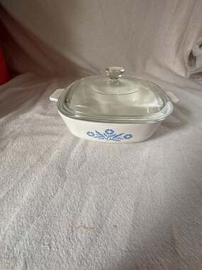 CorningWare Blue Cornflower A-1 1.5-B Casserole Dish with Lid
